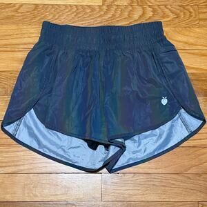Flexliving | Iridescent High-Rise Lined Running Shorts XS